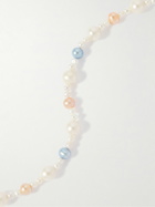Hatton Labs - XL Pebbles Silver Pearl Necklace