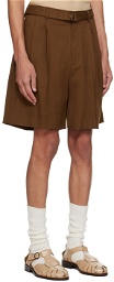 CMMN SWDN Brown Marshall Shorts