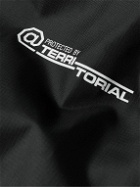 WTAPS - Logo-Print Padded Shell Jacket - Black