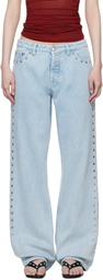 Paloma Wool Blue Crowd Jeans