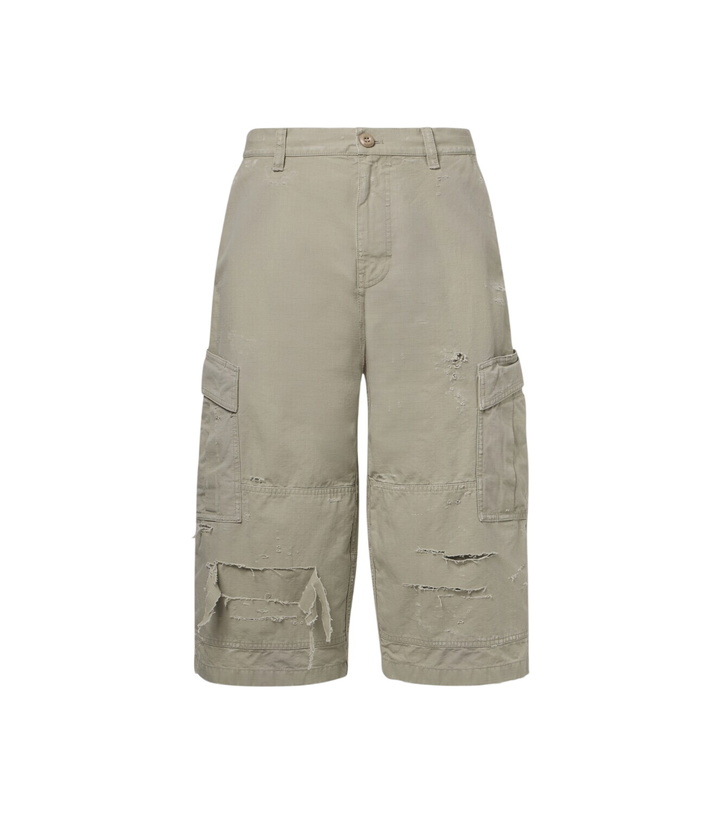 Photo: Balenciaga Cropped cotton cargo pants