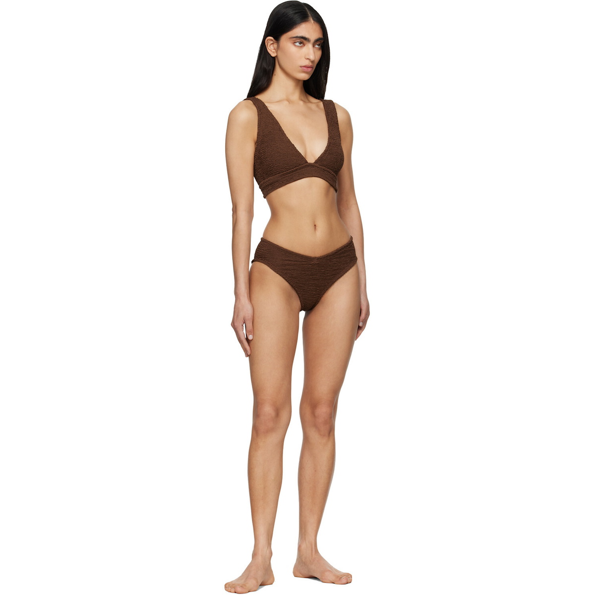 Hunza G Brown Angel Bikini
