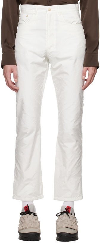 Photo: KANGHYUK SSENSE Exclusive Off-White Airbag Trousers