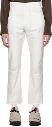 KANGHYUK SSENSE Exclusive Off-White Airbag Trousers