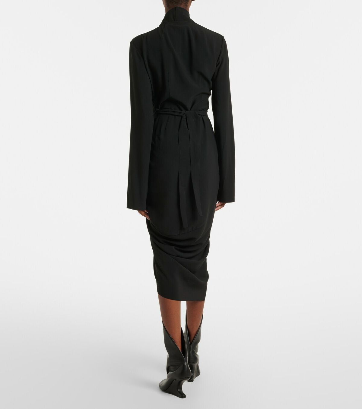 Rick Owens Draped wrap dress