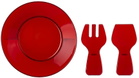 Mario Luca Giusti Red Fulmine Salad Bowl