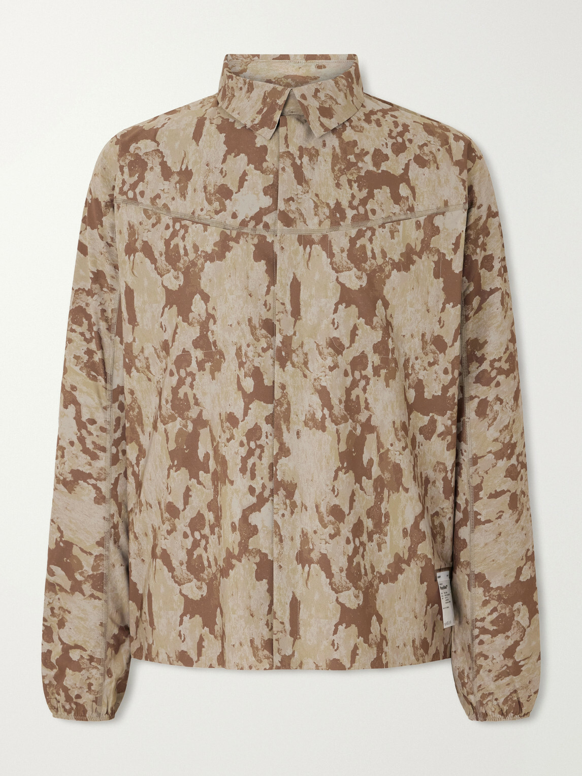 Satisfy - River Printed PeaceShell™ Shirt - Brown