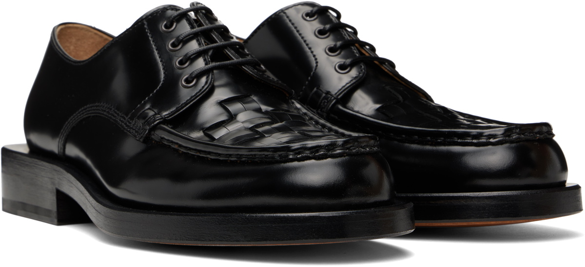 JACQUEMUS Black La Croisière 'The Derbies' Derbys