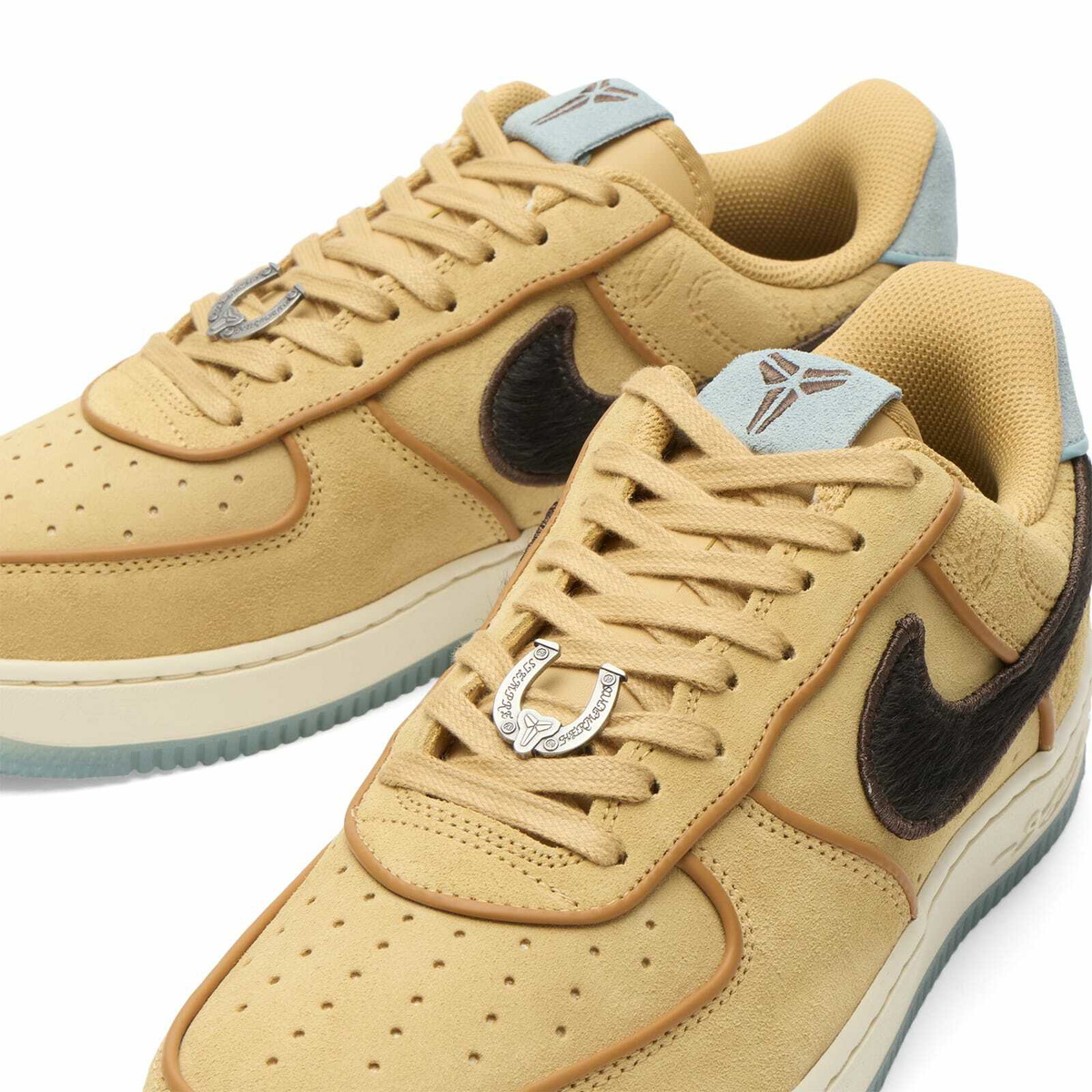 Nike Men's Air Force 1 Low Protro Sneaker in Twine/Brown/Cream