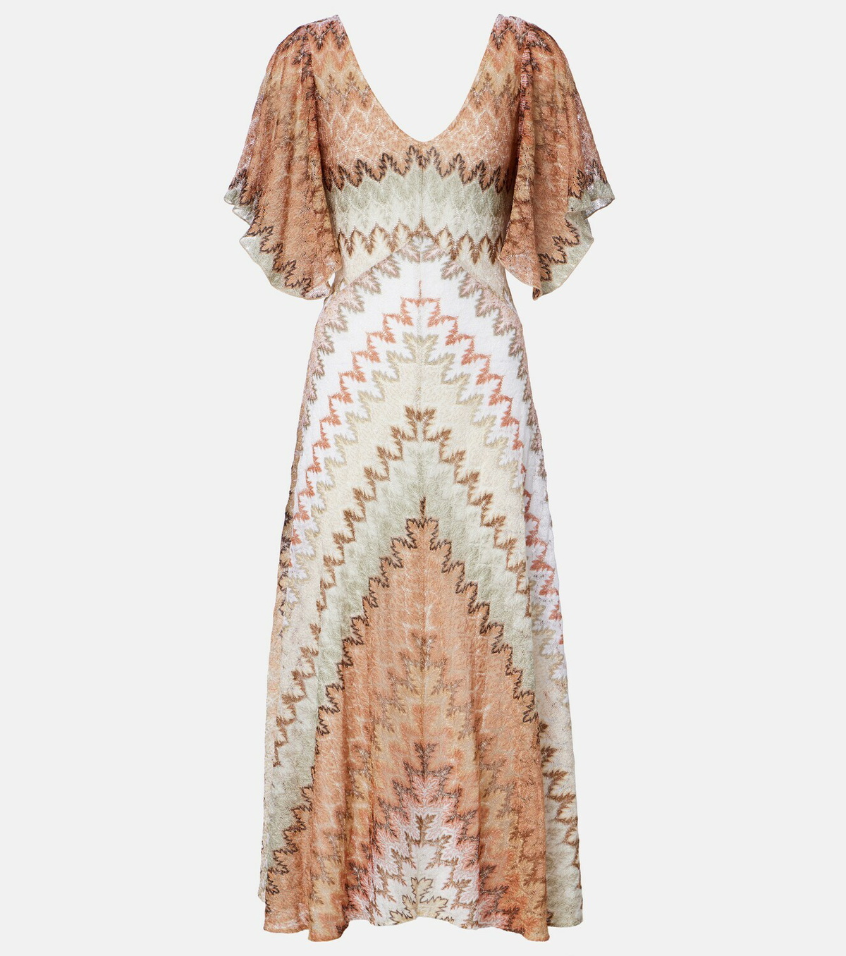Missoni Lamé midi dress