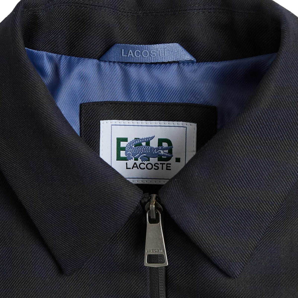 END. x Lacoste Jacket in Abimes/Noir