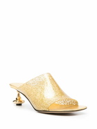 LOEWE PAULA'S IBIZA - Toy Pvc Glitter Heel Mules