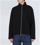 Our Legacy Shrunken cotton zip-up sweater