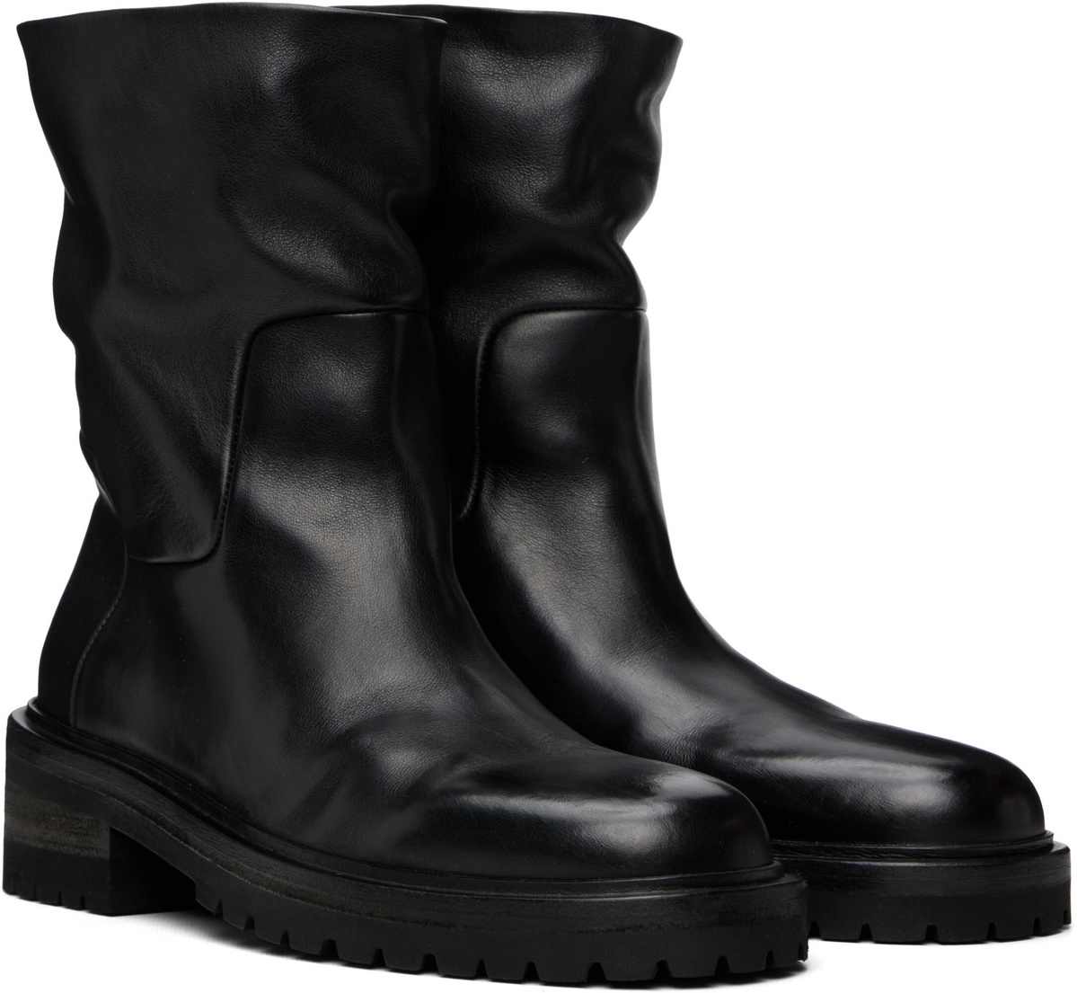 Marsèll Black Calzone Boots