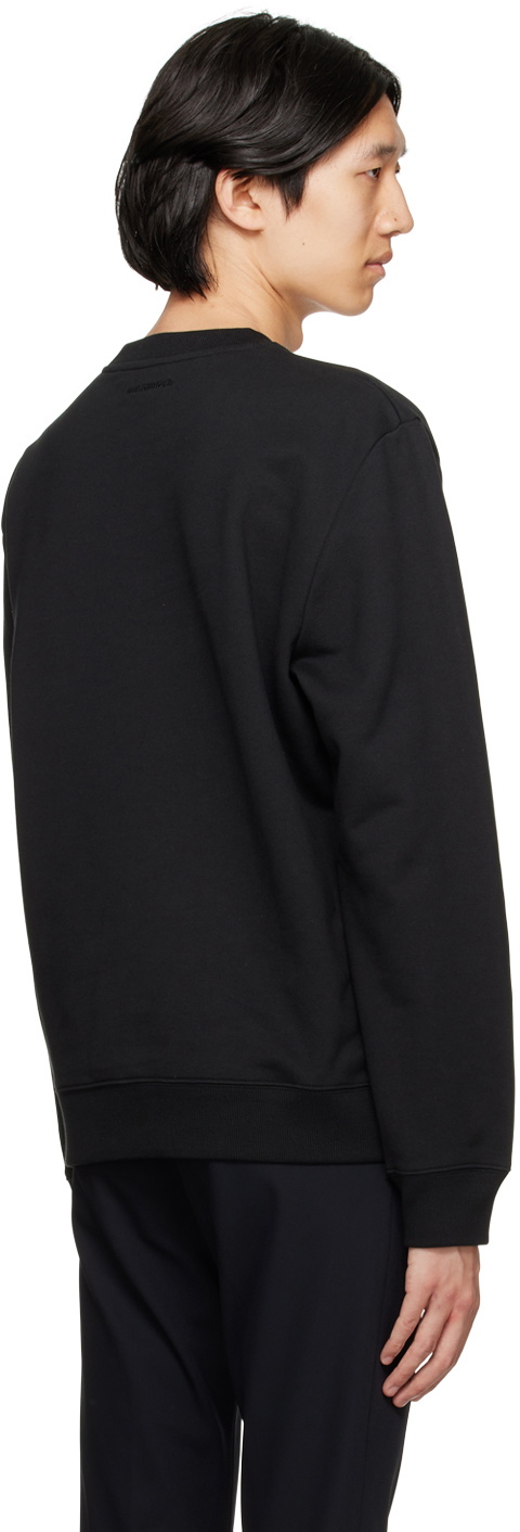Courrèges Black Crewneck Sweatshirt