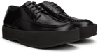 Dries Van Noten Black Platform Derbys