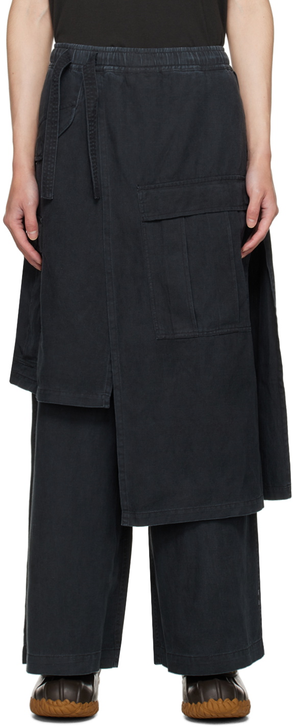新品 MAHARISHI Asym Cargo Hakama Pantマハリシ Maharishi - ASYM CARGO HAKAMA PANTS | HBX