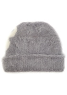 Cole Buxton Logo Brushed Alpaca-blend Beanie - Grey - One Size