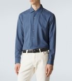 Brioni Marcello cotton shirt