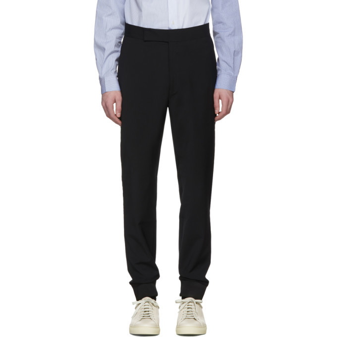 Photo: Paul Smith Black Light Wool Jogging Trousers