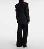 Rebecca Vallance Danna floral-appliqué blazer