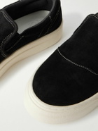 Omni - Lister Suede Slip-On Sneakers - Black