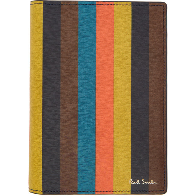 Photo: Paul Smith Multicolor Striped Passport Holder