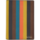 Paul Smith Multicolor Striped Passport Holder