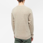Norse Projects Men's Fridolf N Donegal Crew Sweat in Utility Khaki