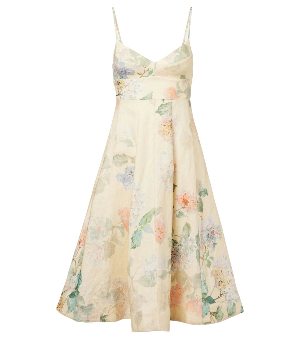 【Zimmermann】Pavilion linen and silk midi dress Zimmermann Pavilion linen and silk midi dress Zimmermann