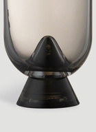 Glacies Medium Vase in Black