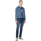 Second/Layer Blue Denim Trucker Jacket