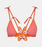 Roberta Einer Chiara cotton-blend  bralette