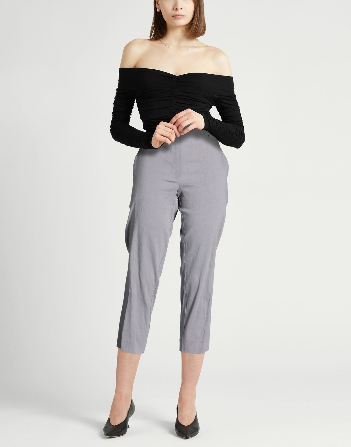 Jucca Womens Pants in Grey