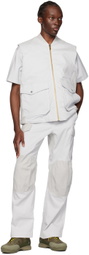 Objects IV Life Gray Paneled Cargo Pants