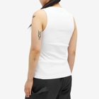JW Anderson Women's Anchor Embroidery Vest in White