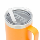 YETI 25oz Rambler Straw Mug in King Crab 