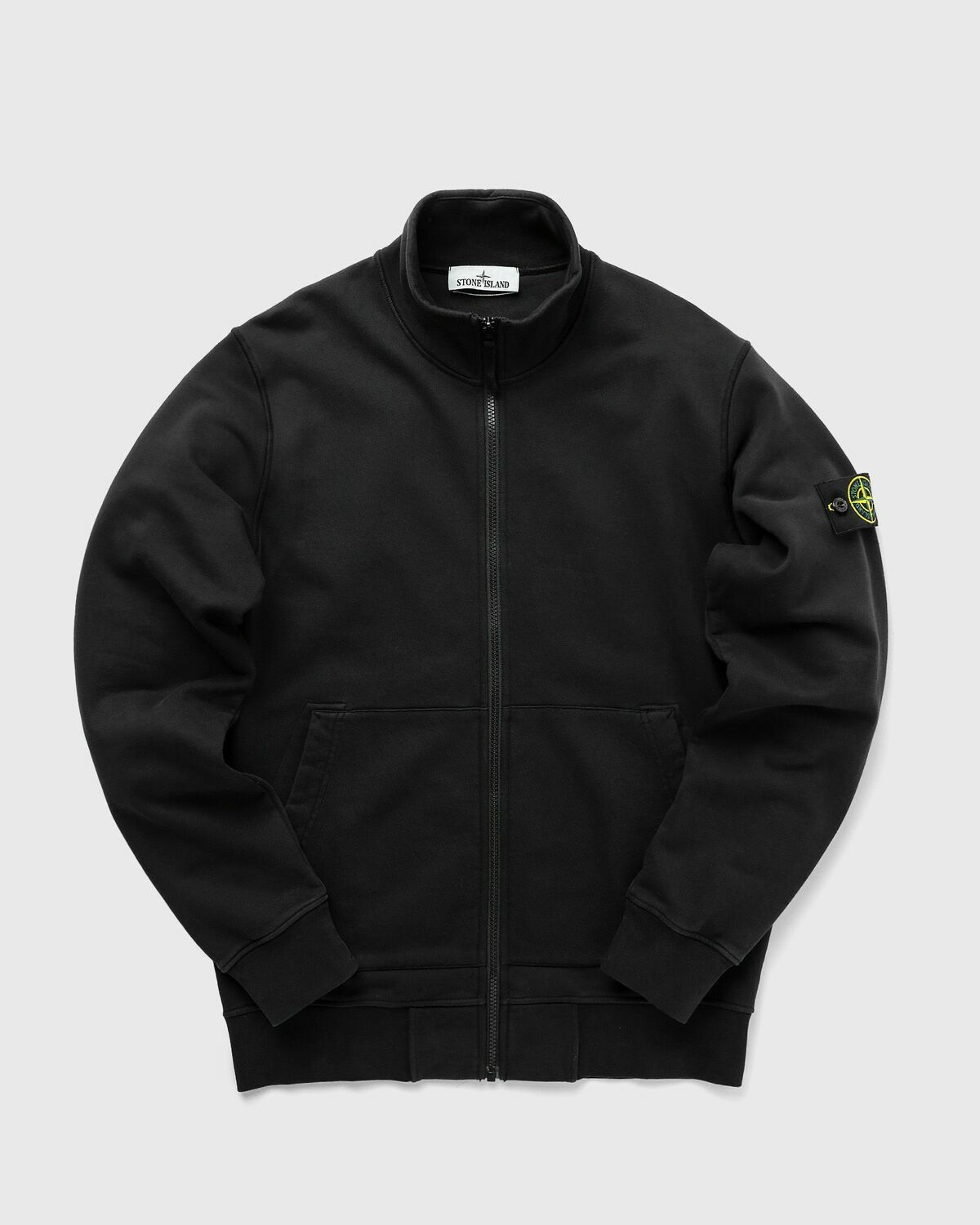 Stone Island No Cap Vest Black Windbreaker Stone Island