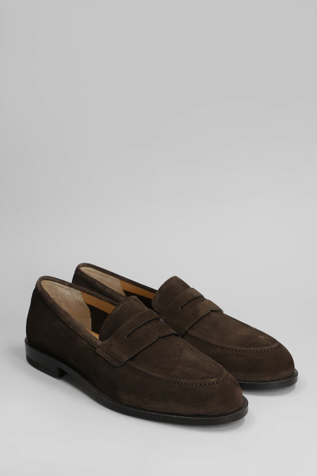 Bally Charney U Loafers In Brown Suede Bally display picture 1
