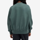 Nike Women's Tech Fleece Oversized Crew Sweat in Green/Black