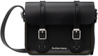 Dr. Martens Black 7 Inch Leather Crossbody Bag
