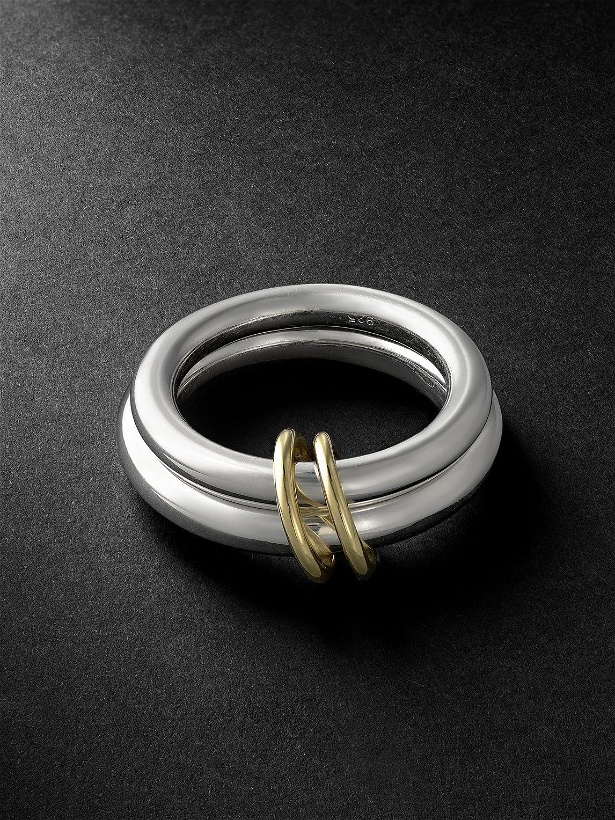 Photo: Spinelli Kilcollin - Virgo Silver and Gold Ring - Silver