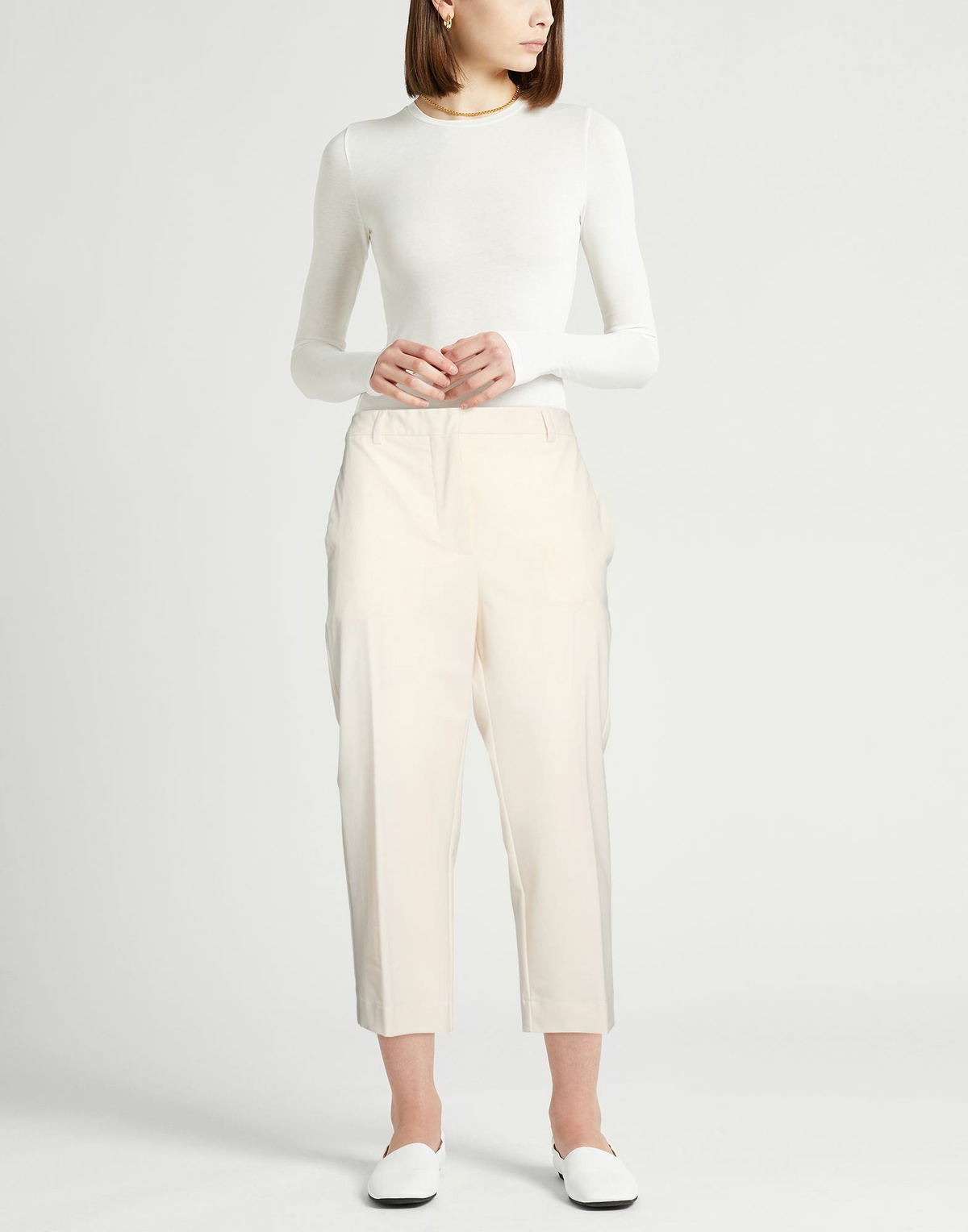 Jucca Womens Pants Cream