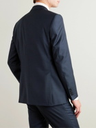 Canali - Super 130s Wool Suit Jacket - Blue