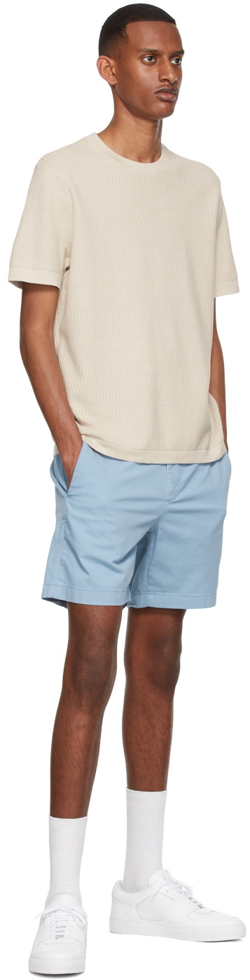 Theory Taupe Cotton T-Shirt