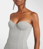 Vetements Cotton jersey corset