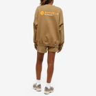 Adanola Women's Resort Sports Oversized Sweatshirt in Deep Sand/Cream