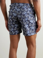 Orlebar Brown - Bulldog Slim-Fit Mid-Length Printed Recycled Swim Shorts - Blue