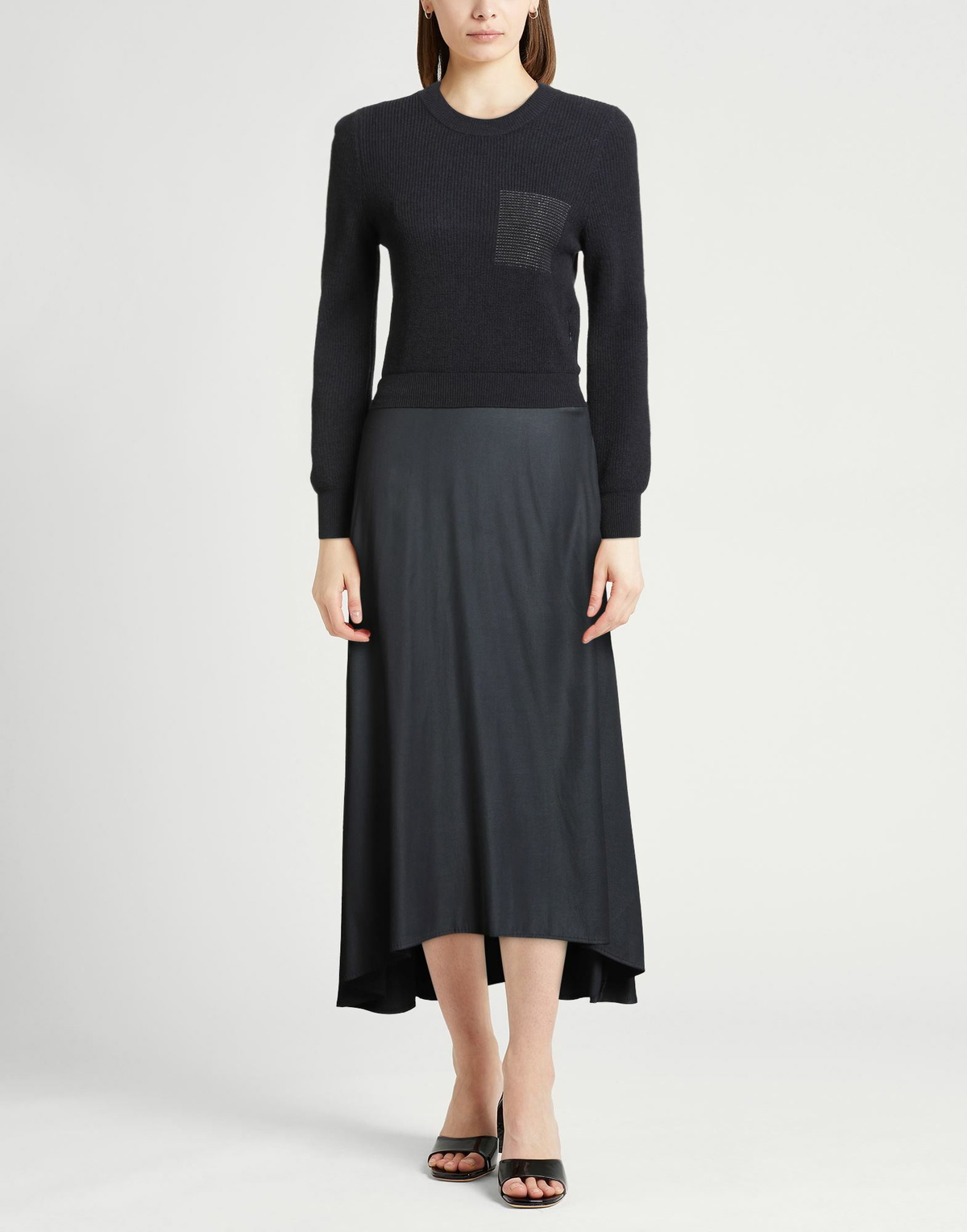 Peserico Womens Midi dress Midnight in Blue