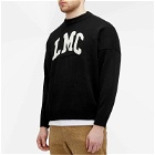 LMC Men's Arch Knit Jumper in Black